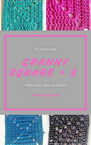 Instructions Solid Granny Square + 3 Variations (US Terms)