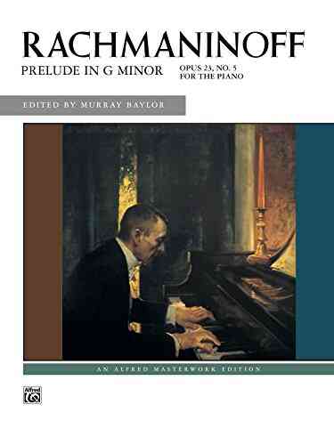 Prelude In G Minor Op 23 No 5: Piano Sheet Music Alfred Masterwork Edition