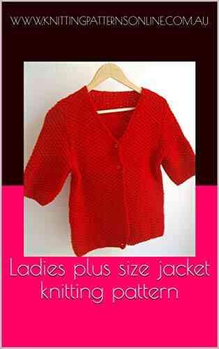 Ladies Plus Size Jacket Knitting Pattern Stephanie Plus