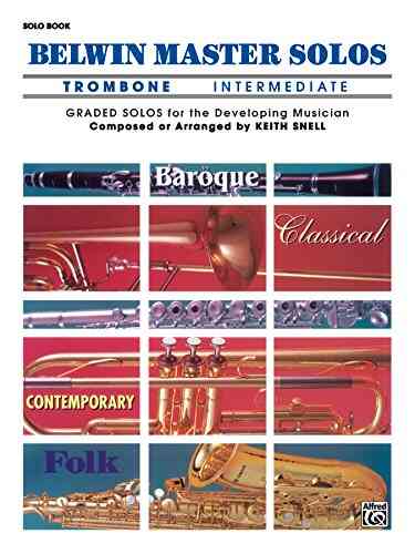 Belwin Master Solos Trombone Intermediate Volume 1: Trombone Solos