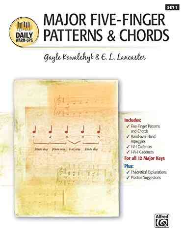 Daily Warm Ups Set 1: Major Five Finger Patterns And Chords For Piano