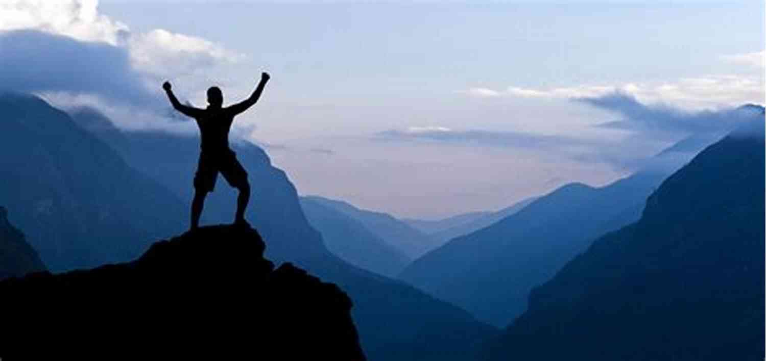 A Person Climbing A Mountain Towards Success 9 Golden Rules For Success : Reasons For Failure How To Become Successful In Your Professional And Personal Life The Answers To Be Successful Face Your Fears The Success Equation
