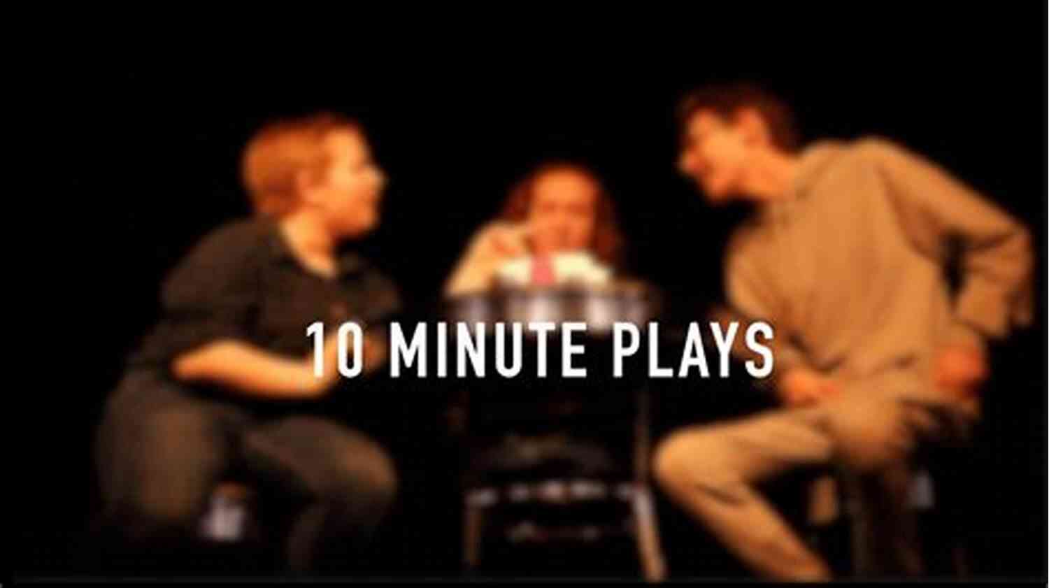 Actors Rehearsing Ten Minute Play Ten Minute Play Be Challenged