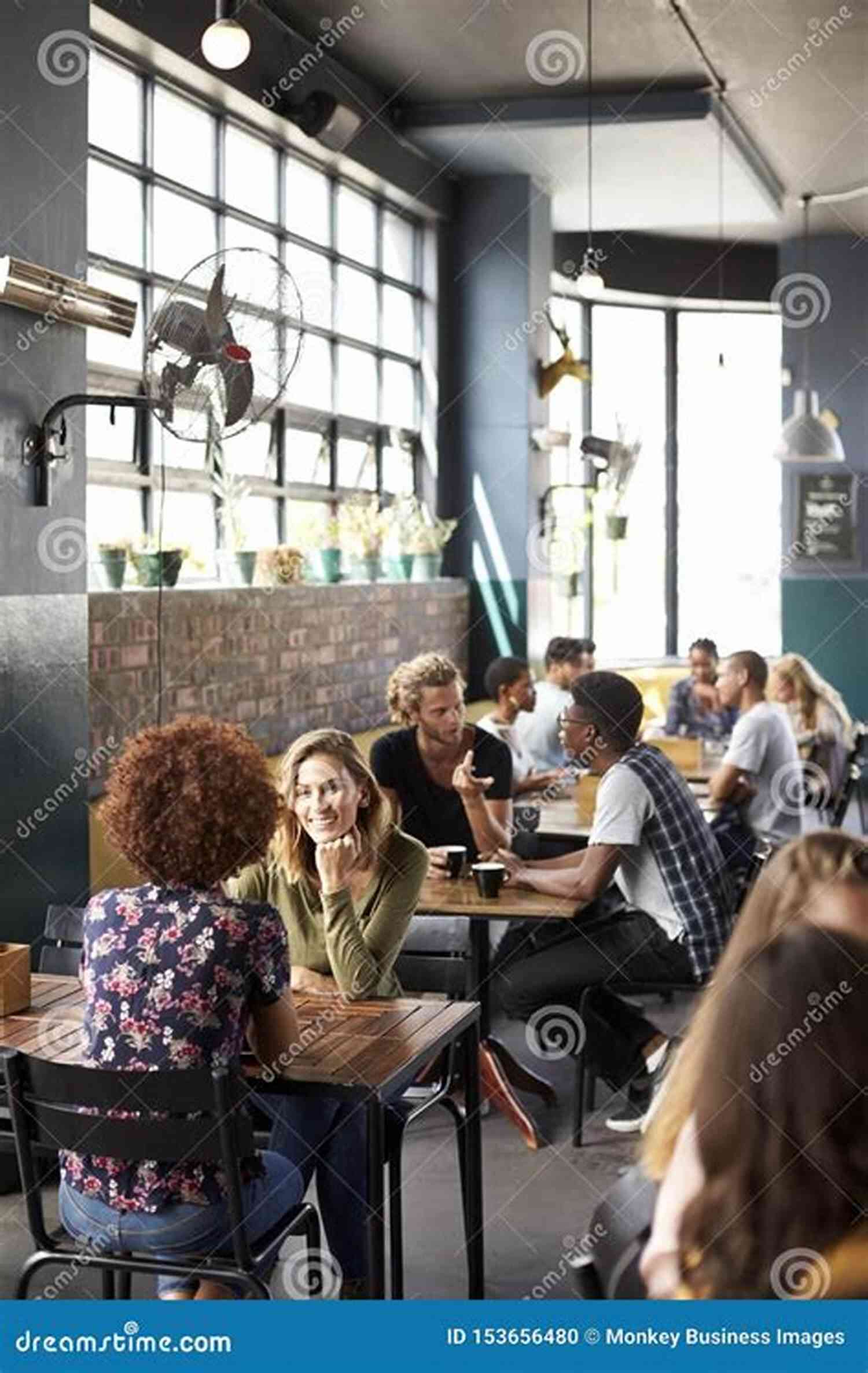Busy Coffee Shop Environment The Part Time Job P D James