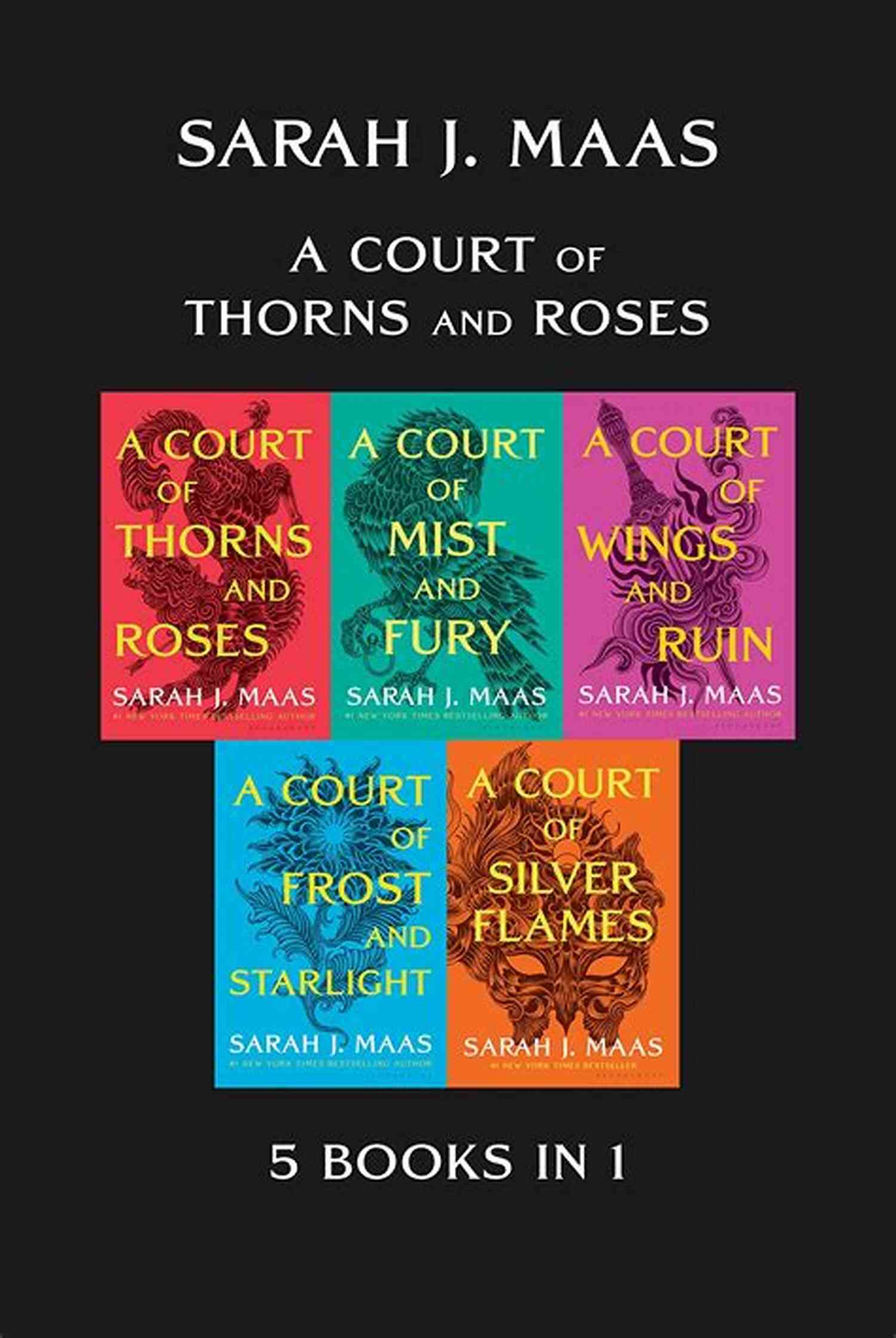 Court Of Thorns And Roses Ebook Bundle Featuring Feyre, Rhysand, And The Magical Night Court A Court Of Thorns And Roses EBook Bundle: A 4 Bundle