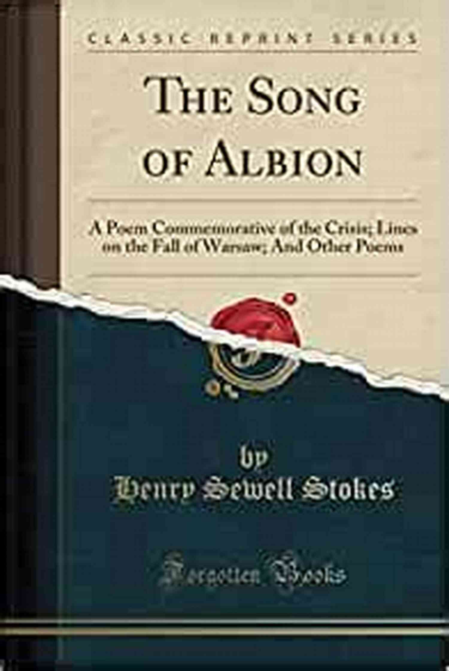 Cover Of Albion Dark Long Poem Albion Dark: Long Poem I