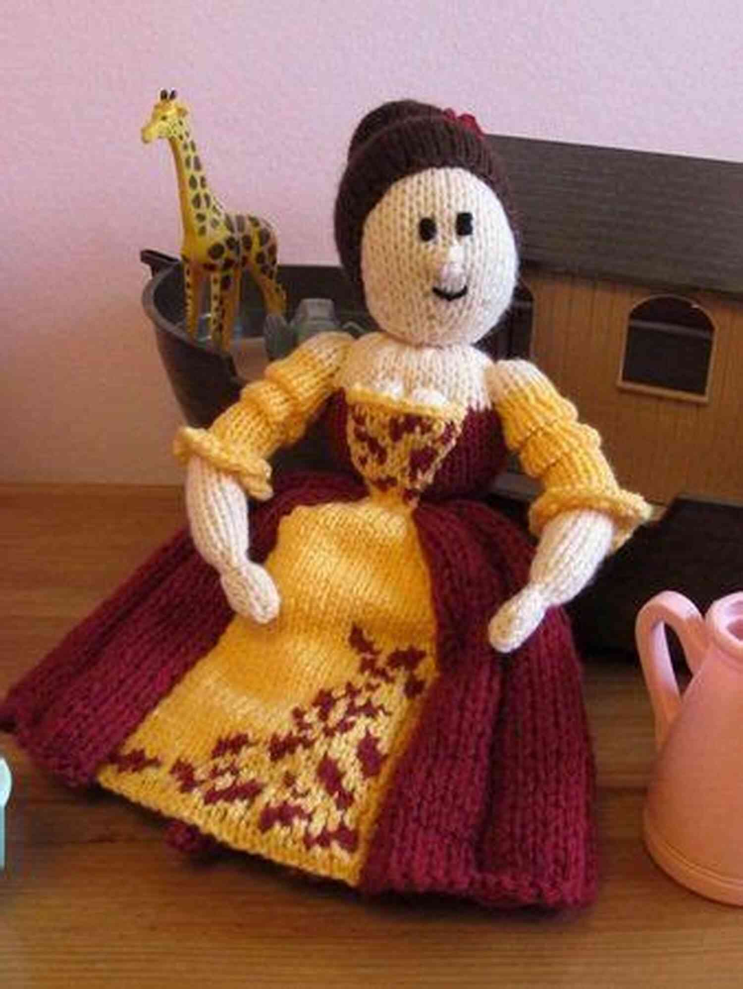 Crinoline Lady Dolly Knitting Pattern Create Your Own Miniature Fashion Icon Crinoline Lady Dolly: Knitting Pattern