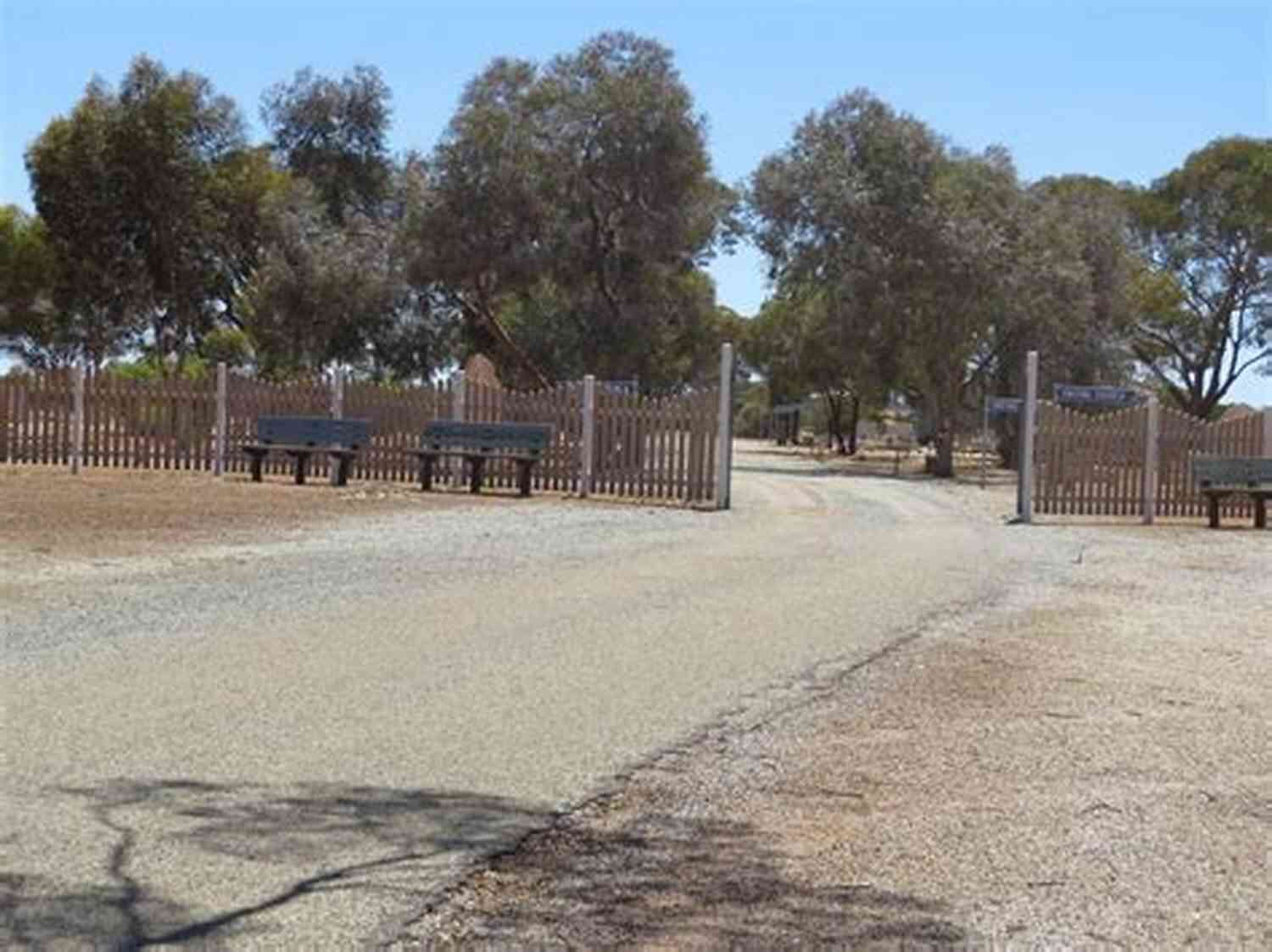 Entrance To The Southern Cross Cemetery The Southern Cross Cemetery Bunty Goswami