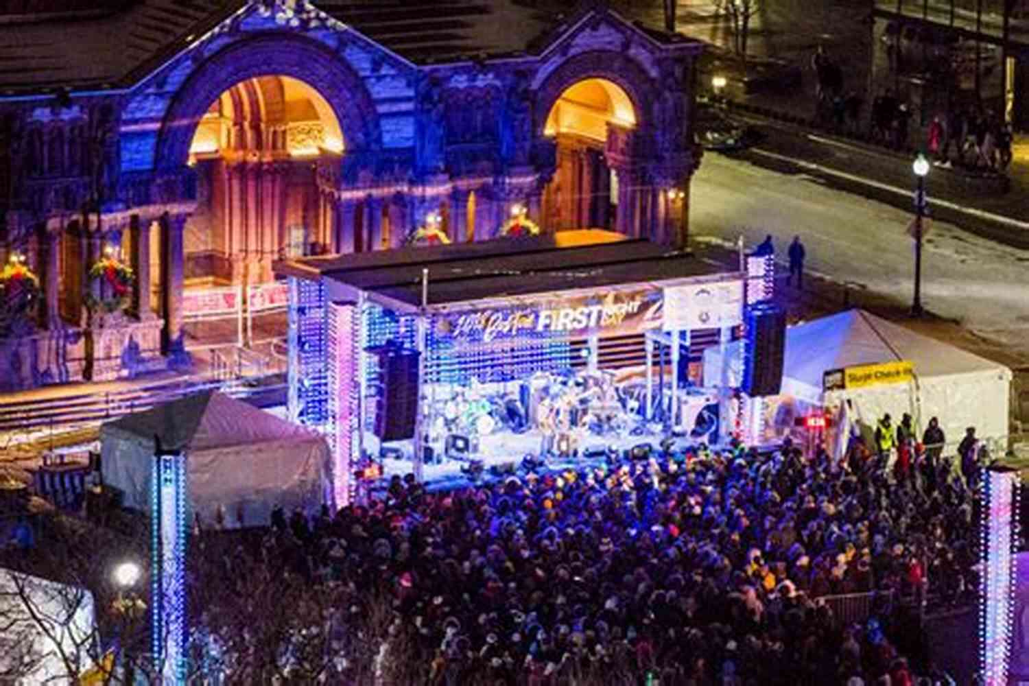 First Night Celebration At Boston Common During The 1980s Boston My Blissful Winter: Memories Of The 1980 S