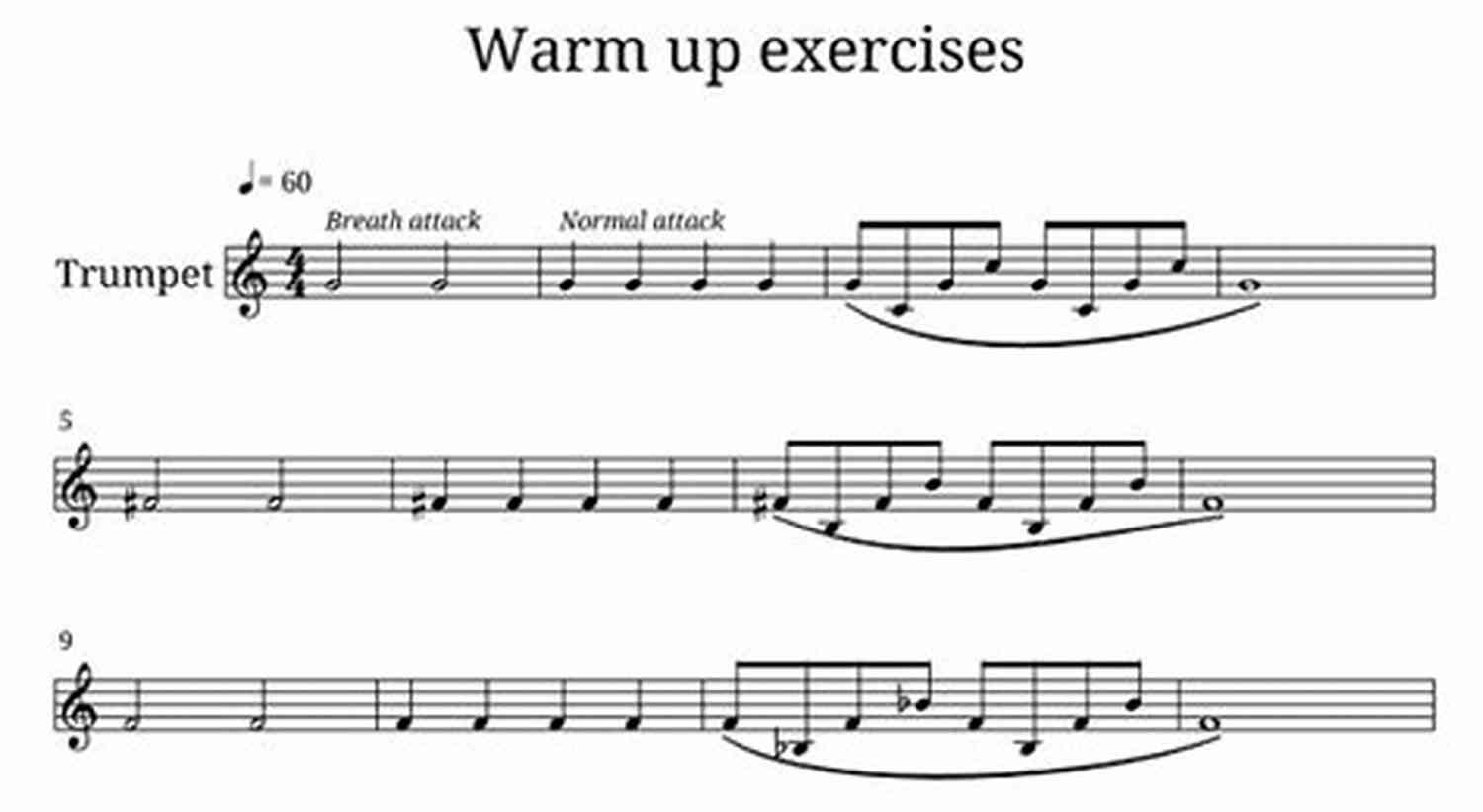 Hession Sessions Guide Hession S Sessions Guide #2: Advanced One Hour Warm Up Routine #2 For Trumpet Brass Ten New Exercises