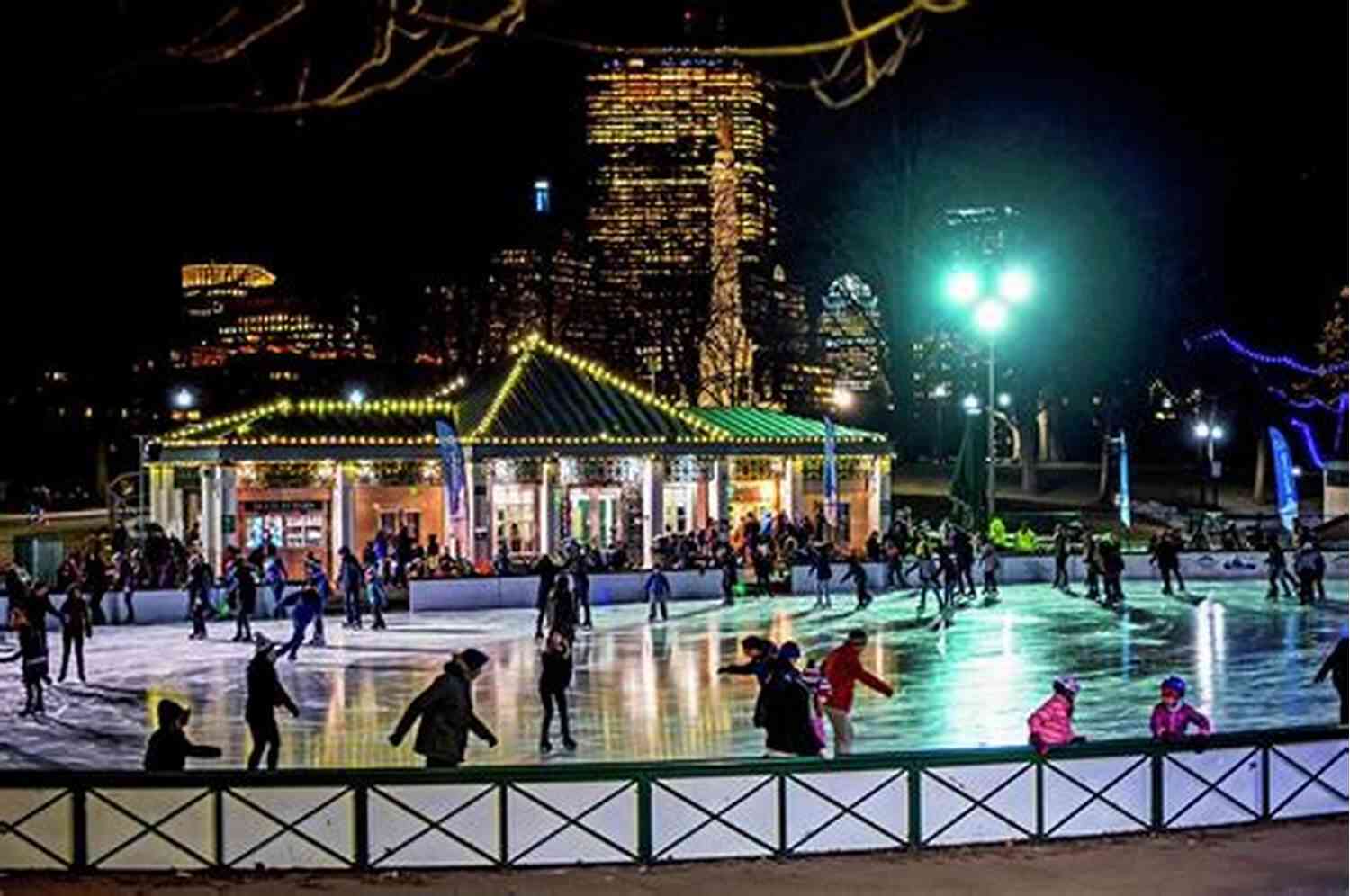 Ice Skating On The Boston Common Frog Pond During The 1980s Boston My Blissful Winter: Memories Of The 1980 S