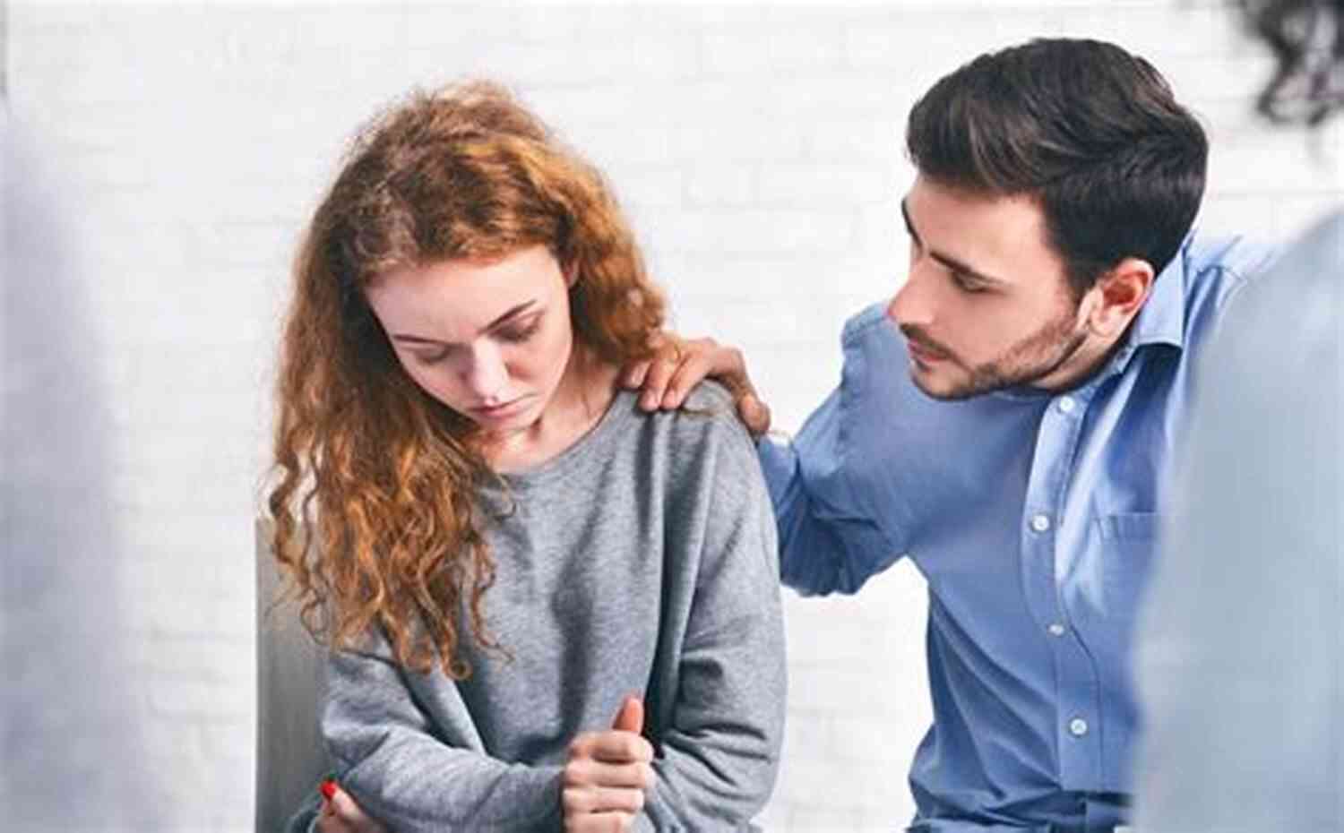 Illustration Of A Couple Showing Empathy Towards Each Other Communication For Couples : Six Simple Steps To Building Better Communication Skills With Your Partner