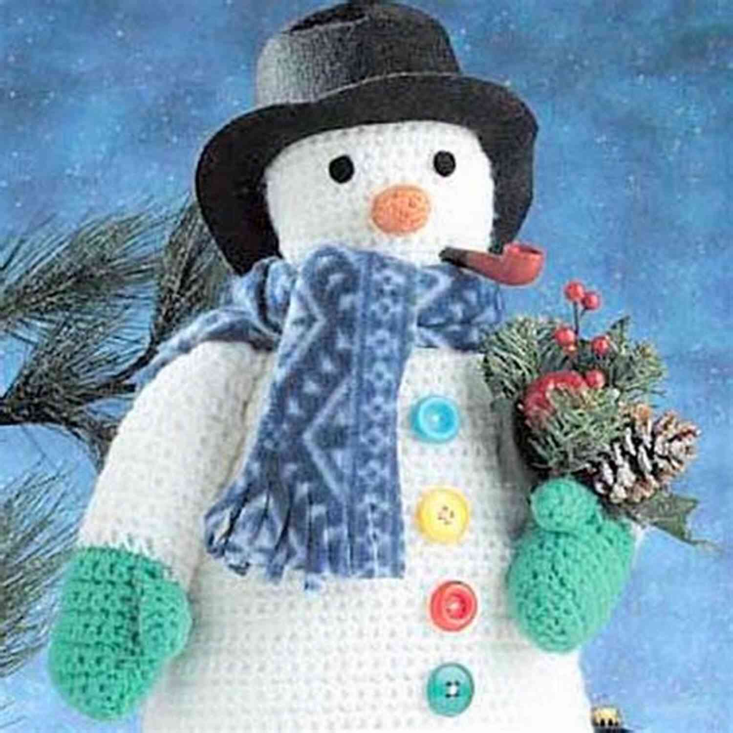 Large Snowman Amigurumi Crochet Pattern Large Snowman: Amigurumi Crochet Pattern