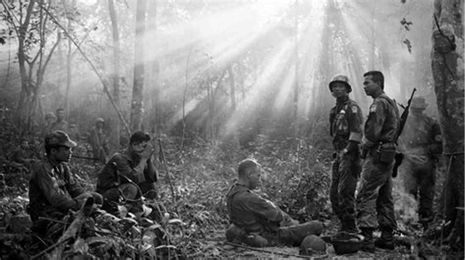Overrun Jungle Warfare In Vietnam Soldiers Crawling Through Dense Vegetation Overrun: Jungle Warfare In Vietnam (No Safe Spaces)