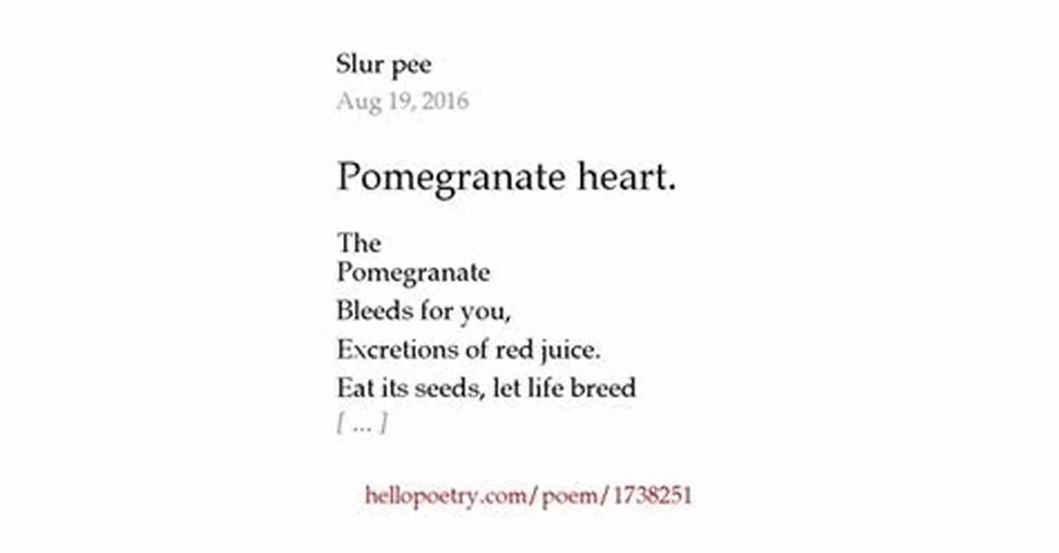 Pomegranate Heart Poetry By Miriam Calleja A Journey Of Love, Passion, And Expression Pomegranate Heart: Poetry By Miriam Calleja