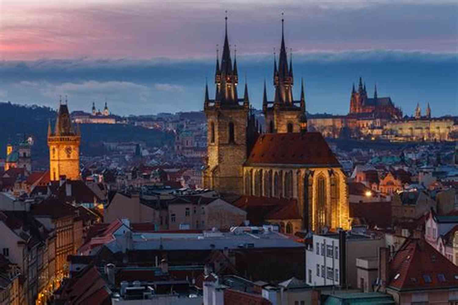 Prague Spires The Prague Connection Lindsay Price