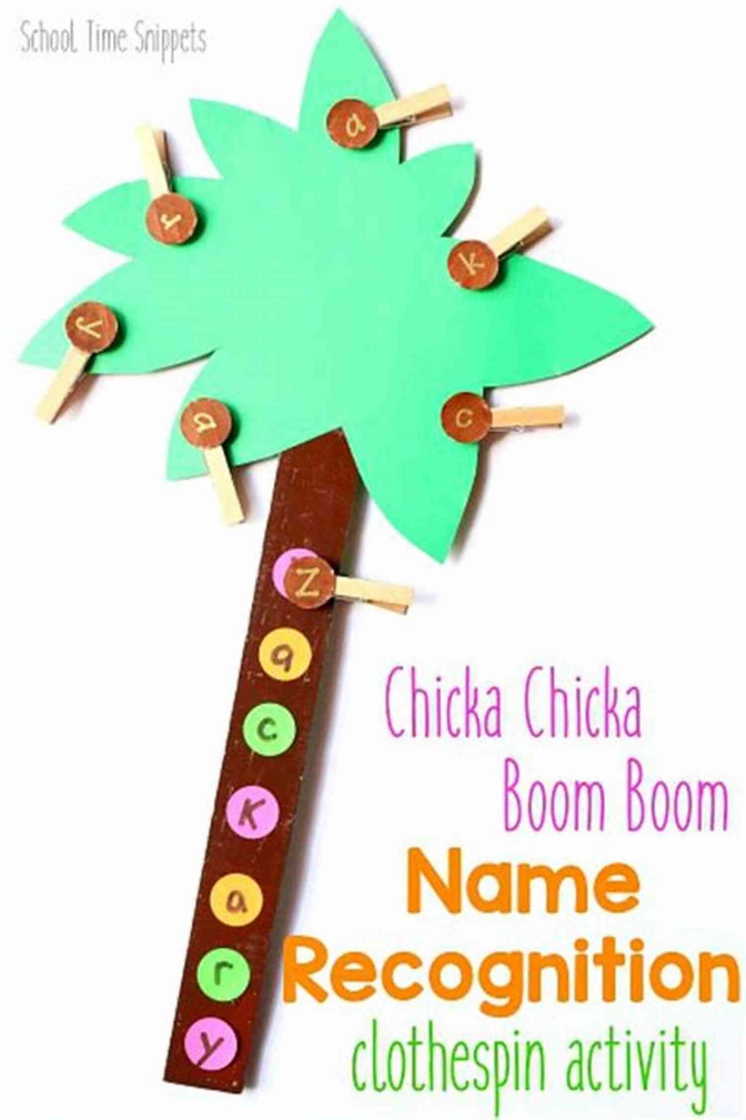 Preschool Themed Activities Chicka Chicka Boom Boom Theme Preschool Themed Activities: Chicka Chicka Boom Boom Theme