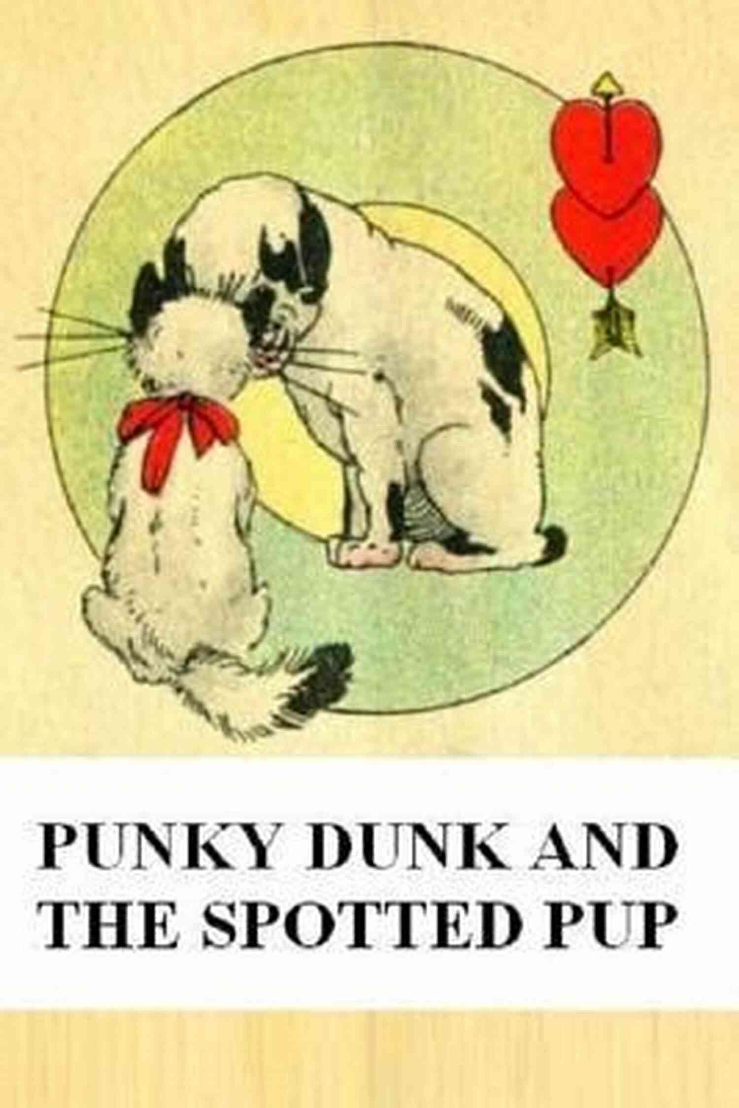 Punky Dunk And The Spotted Pup An Enchanting Picture Of Punky Dunk Playing With The Adorable Spotted Pup. Punky Dunk And The Spotted Pup