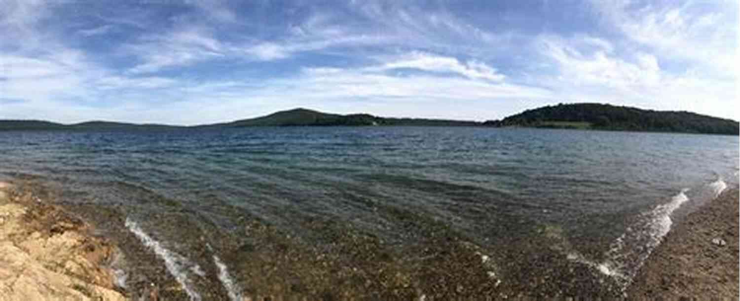 Round Valley Reservoir Surrounded By Mountains Black BassWhere To Catch Them In Quantity Within An Hours Ride From New York