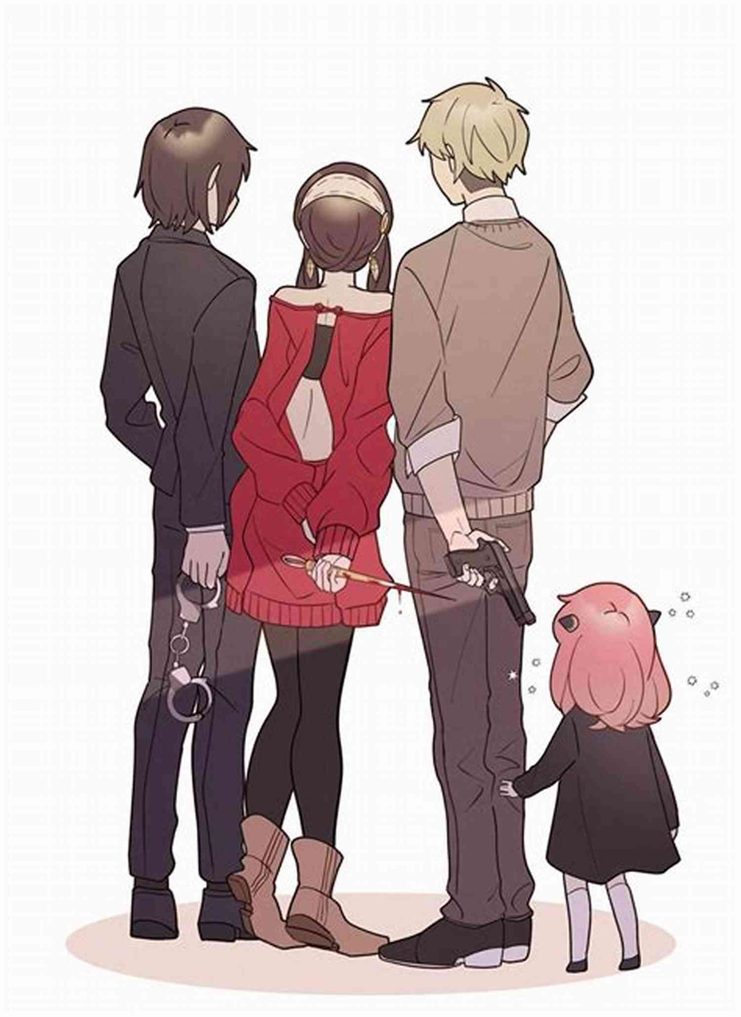 Spy Family Characters Twilight, Yor Briar, And Anya Spy X Family Vol 2 Tatsuya Endo
