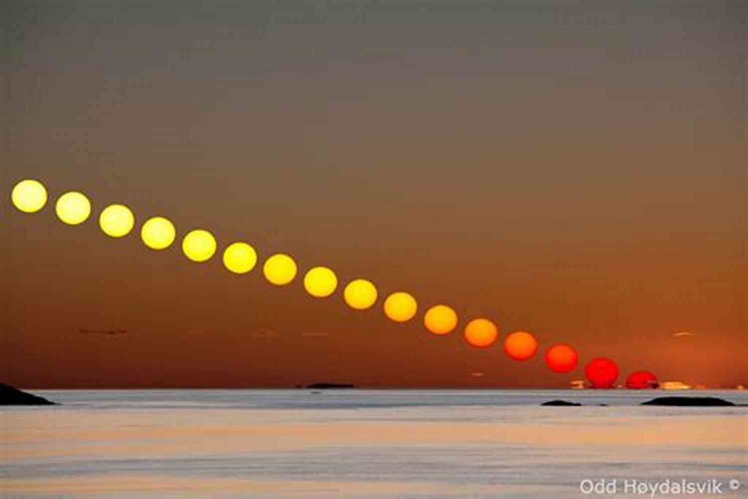 The Beauty Of Nature: Time Lapse Of A Sunset From Time To Time (Time 2)