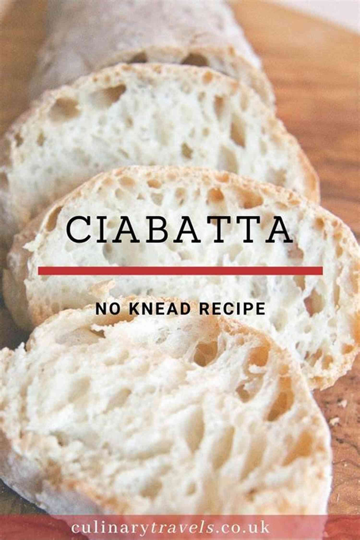 Two Slices Of Golden Brown Ciabatta Bread With A Chewy Texture And An Irregular Shape For The Love Of Bread: Healthy Breads Pita And Biscuits (Cookbooks From Nana 1)